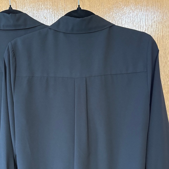 Prologue Bundle Of 2 Black Button Down Shirts-XS - Picture 3 of 10